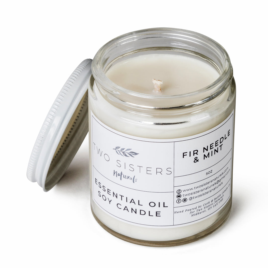 ESSENTIAL OIL SOY WAX CANDLE