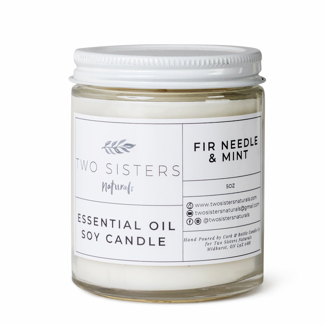 SOY WAX ESSENTIAL OIL CANDLE
